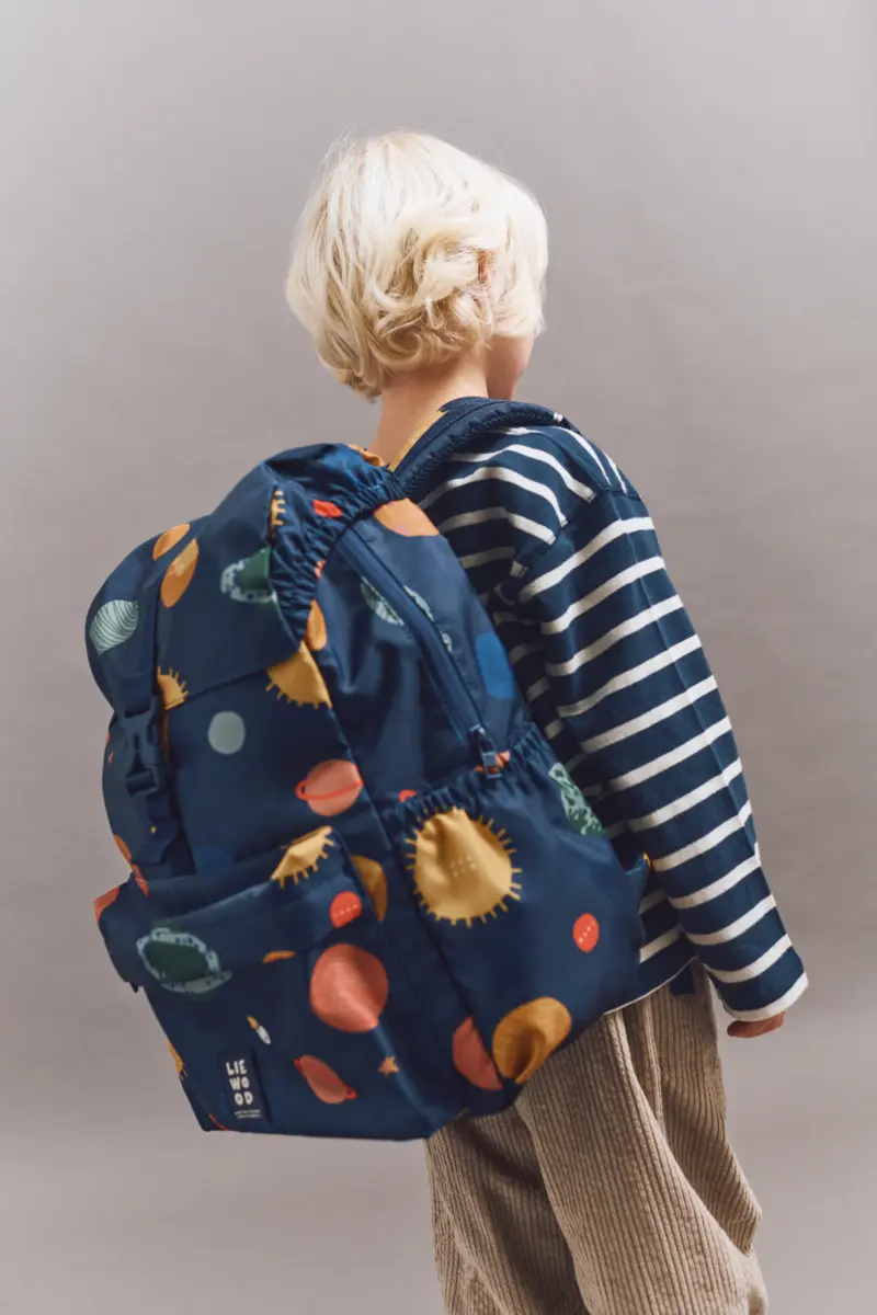 Liewood Schulrucksack Johnny „Universe / Classic navy“