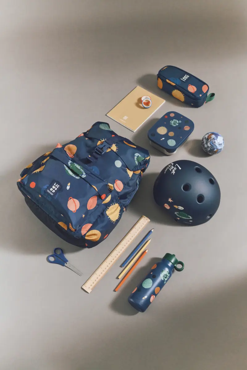 Liewood Schulrucksack Johnny „Universe / Classic navy“