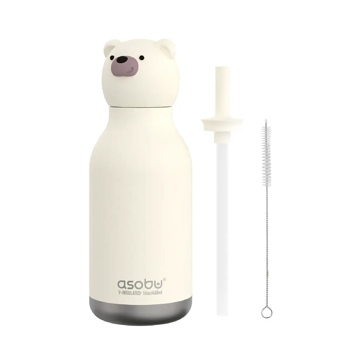 Asobu Bestie Trinkflasche „Chillington der Eisbär" 460ml