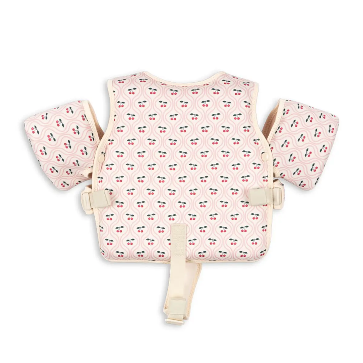 Konges Sløjd Kinder-Schwimmweste mit Flügeln Hollis „Cherry Pink“, Neopren