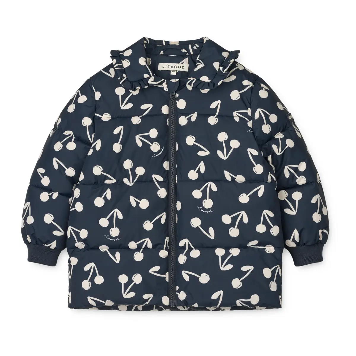 Liewood Pufferjacke Anemone „Cherry blossom / Classic navy“