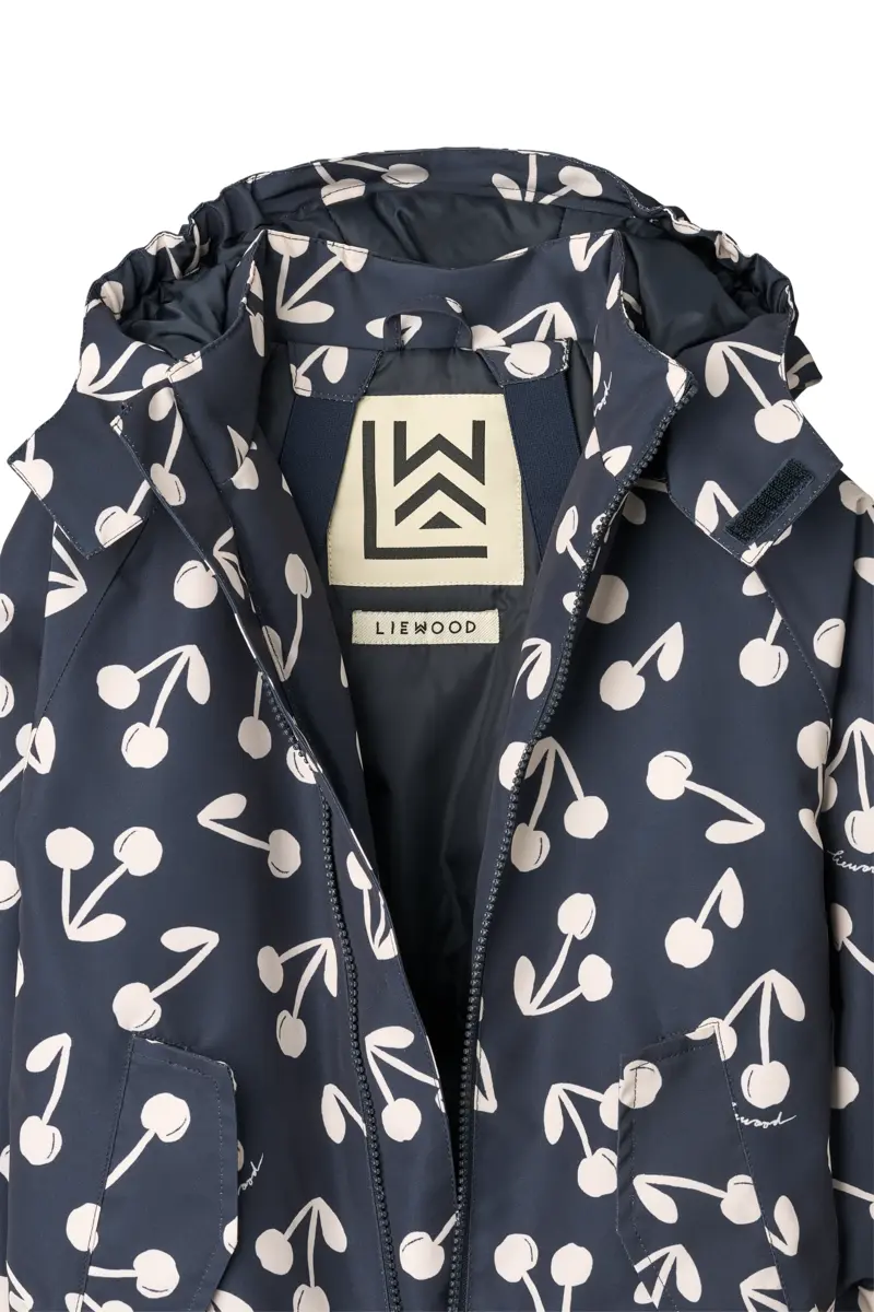 Liewood Schneeanzug Maddy „Cherry blossom / Classic navy“
