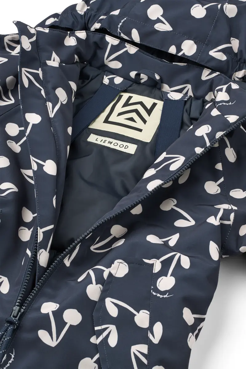 Liewood Schneeanzug Maddy „Cherry blossom / Classic navy“
