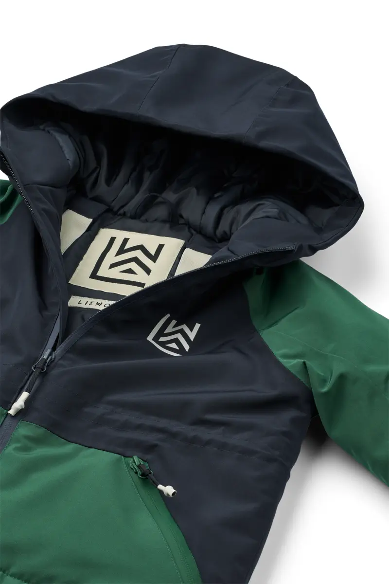 Liewood Schneejacke Kalle „Classic navy / Garden green“