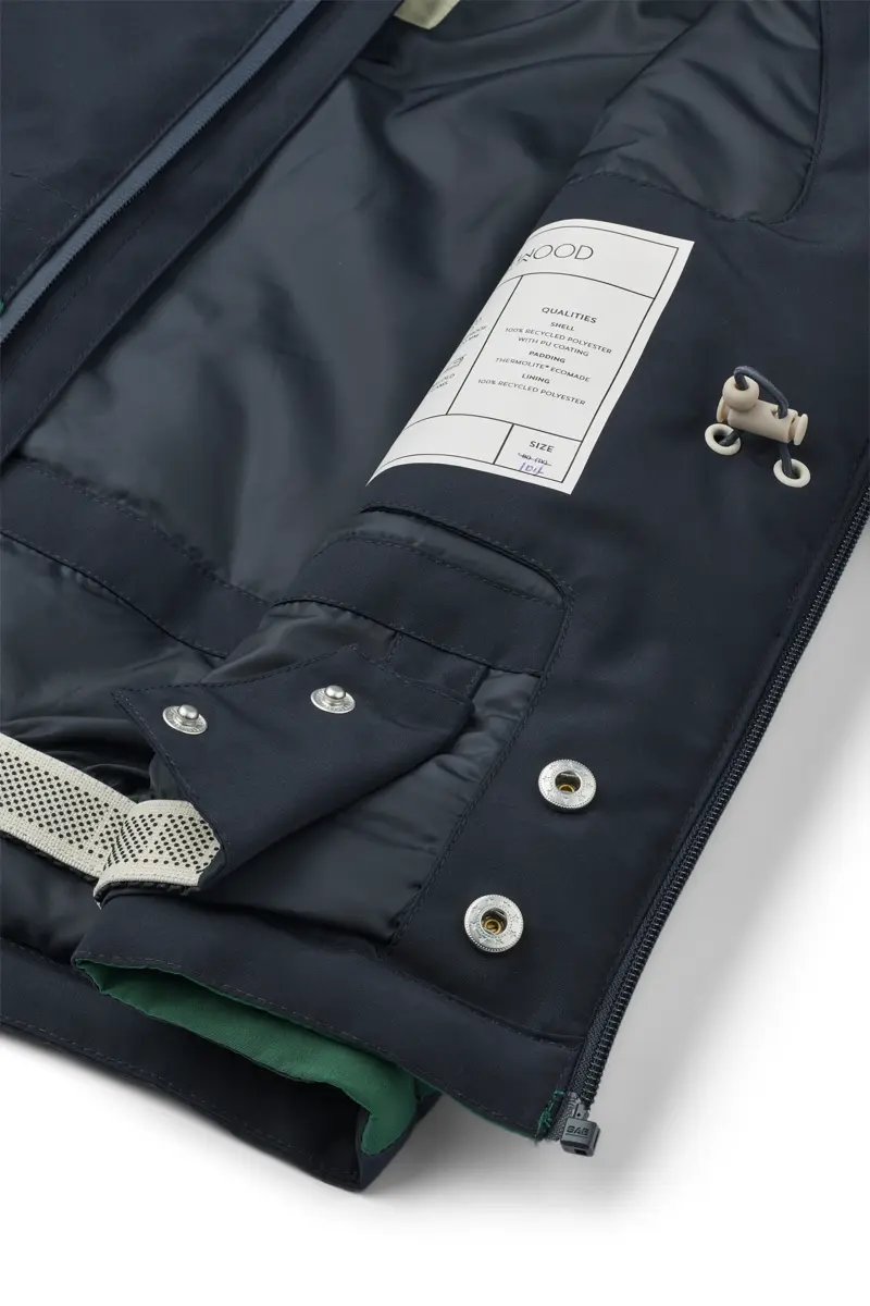 Liewood Schneejacke Kalle „Classic navy / Garden green“