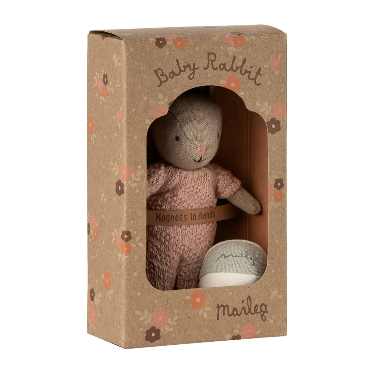 Maileg Kaninchen Set, Micro - Sand - Rosa
