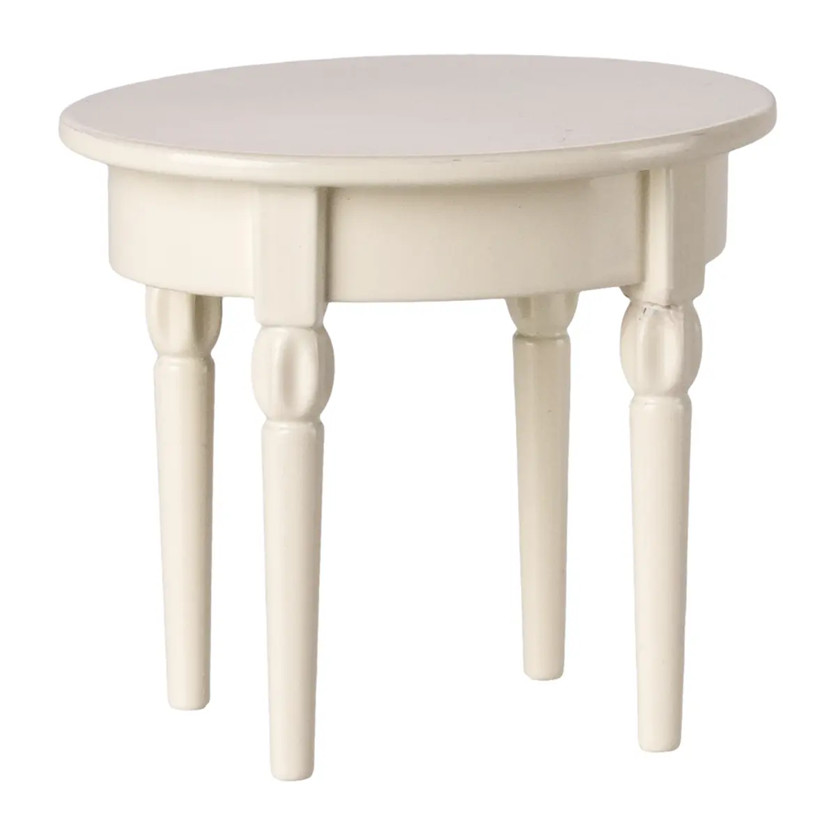 Maileg Puppenhaus Vintage Beistelltisch, Maus - Creme, 6x7x5cm