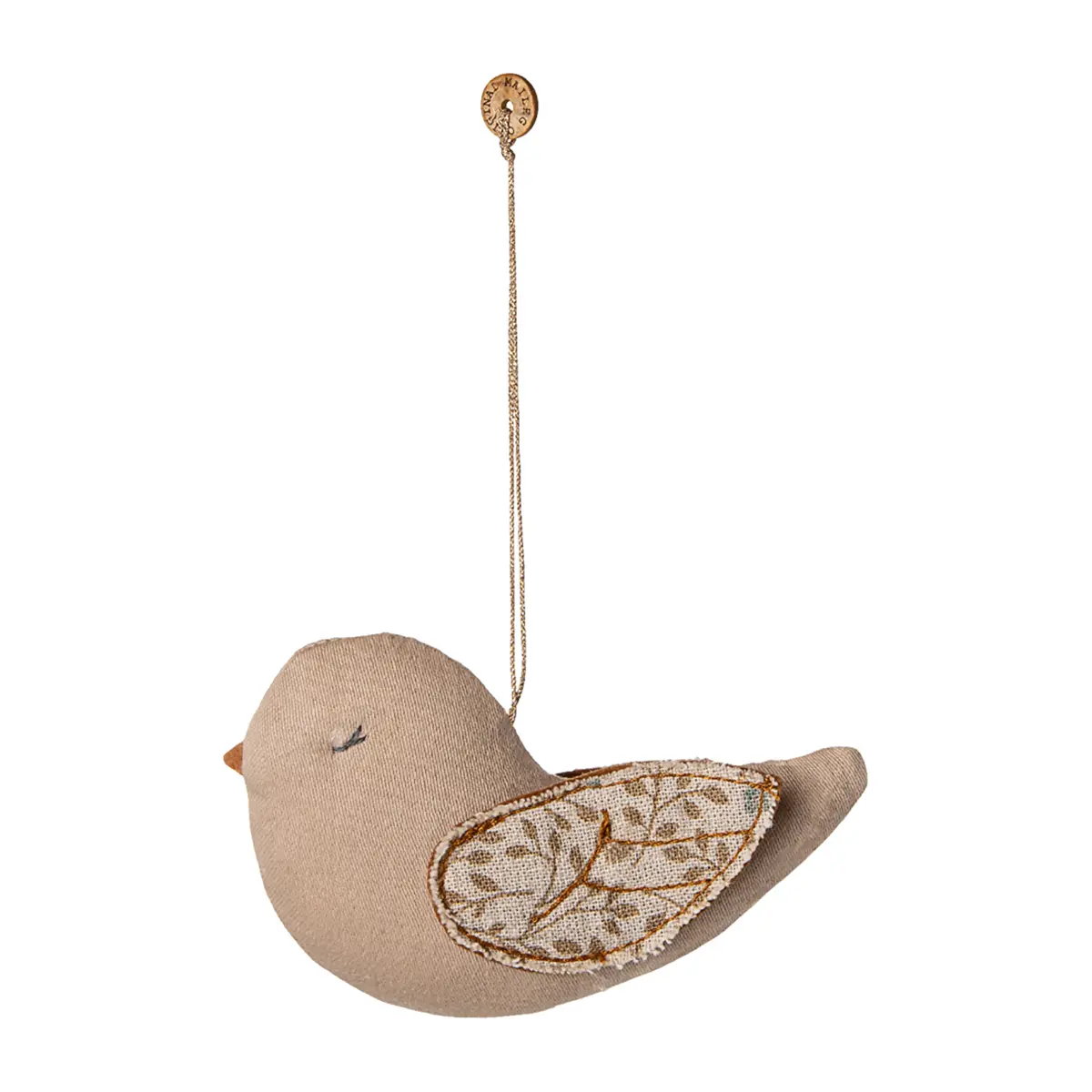 Maileg Weihnachtsbaumschmuck Stoffornament, Vogel - Äste - Blau