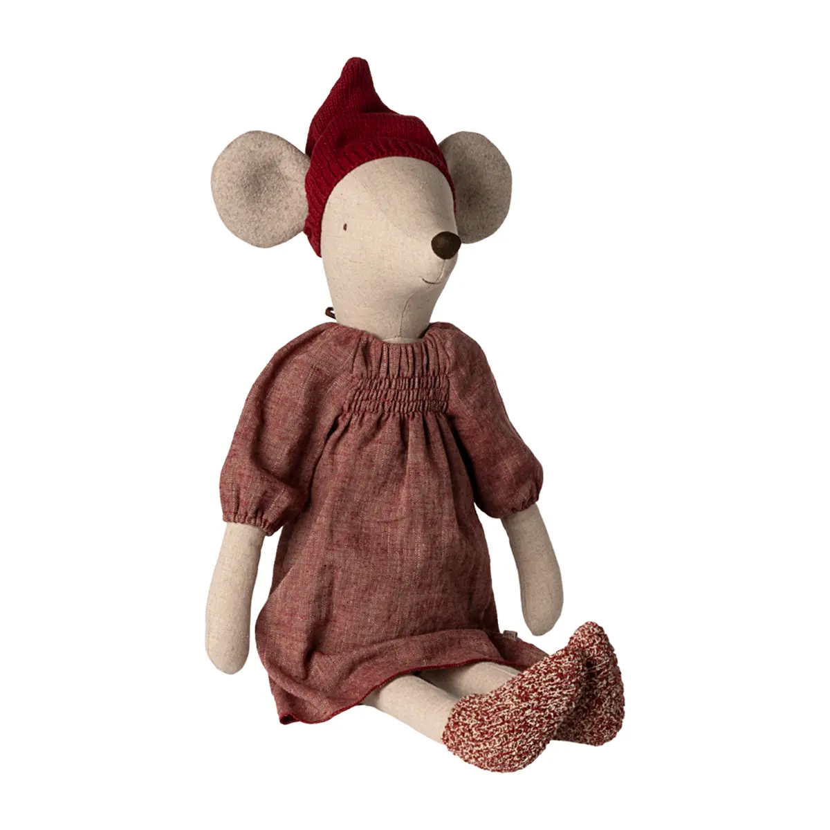 Maileg Weihnachtsmaus, Maxi - Mädchen, H60cm