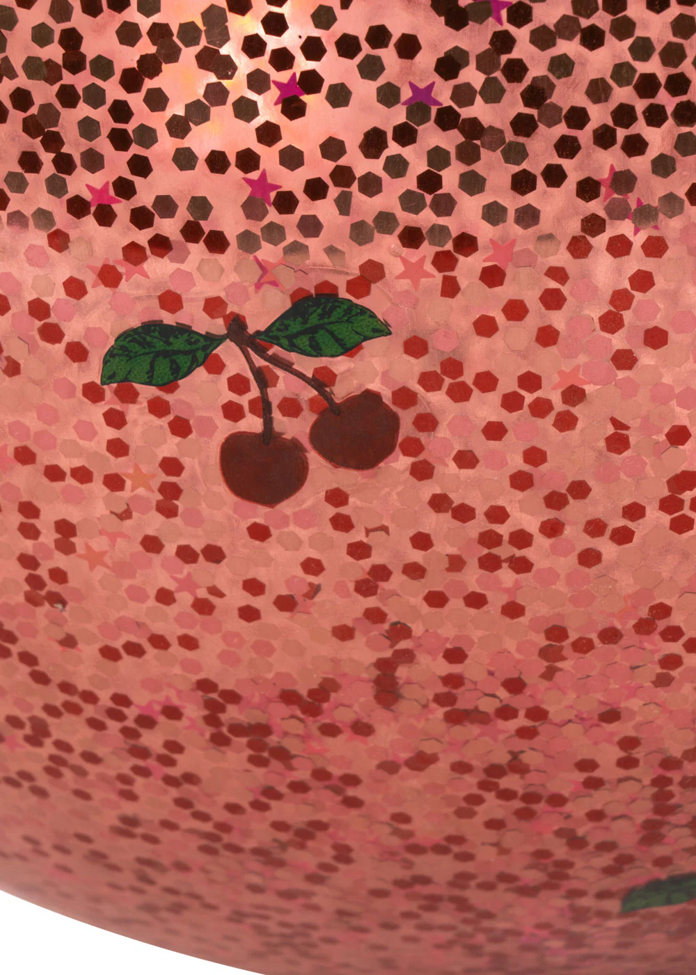 Konges Sløjd Hüpfball „Glitzer / Cherry“, Ø50 cm – Bild 3