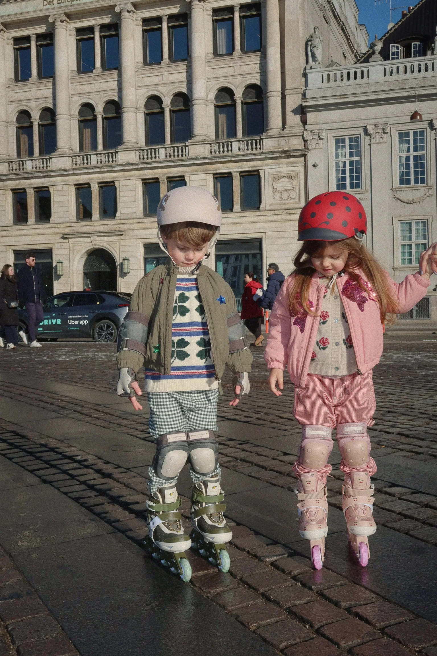 Konges Sløjd Inline-Rollschuhe „Cherry Blush“