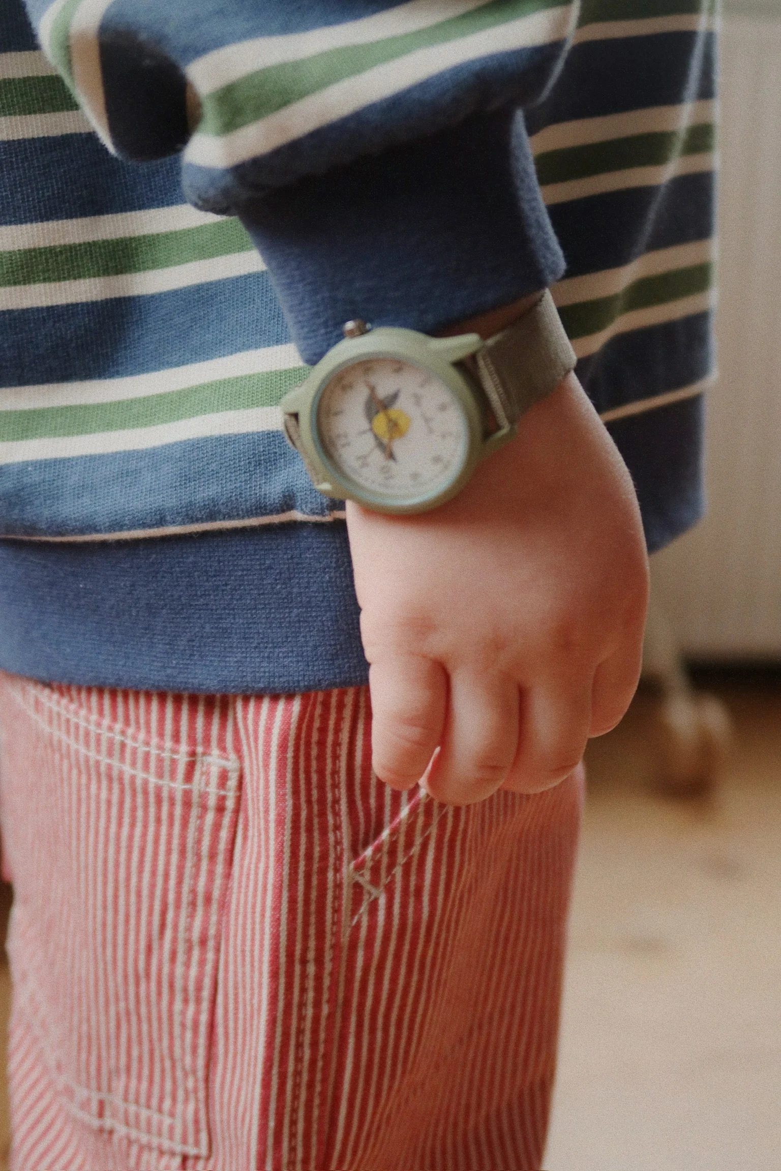 Konges Sløjd Kinder-Armbanduhr „Lemon“