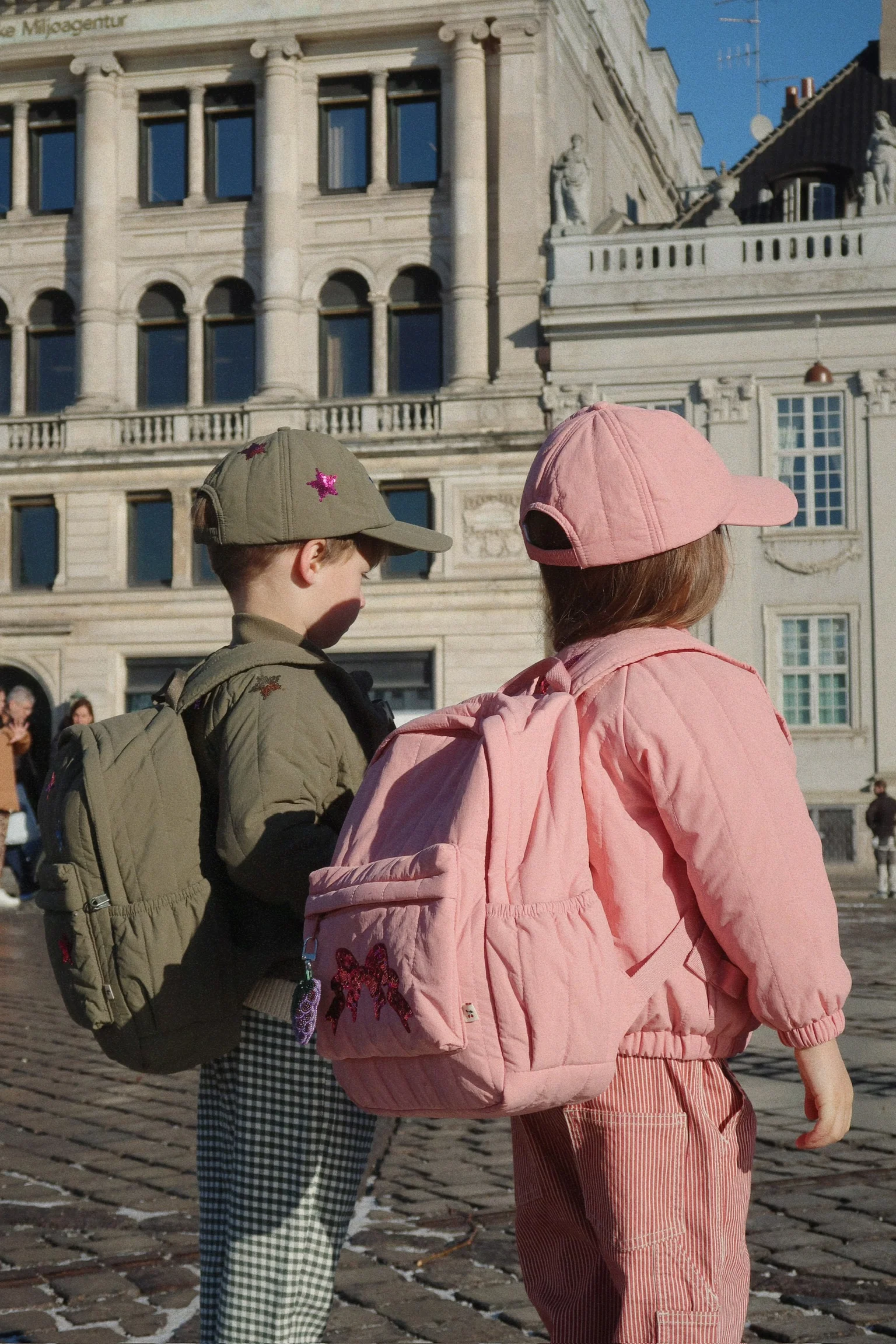 Konges Sløjd Kinderrucksack Juno „Rosette“
