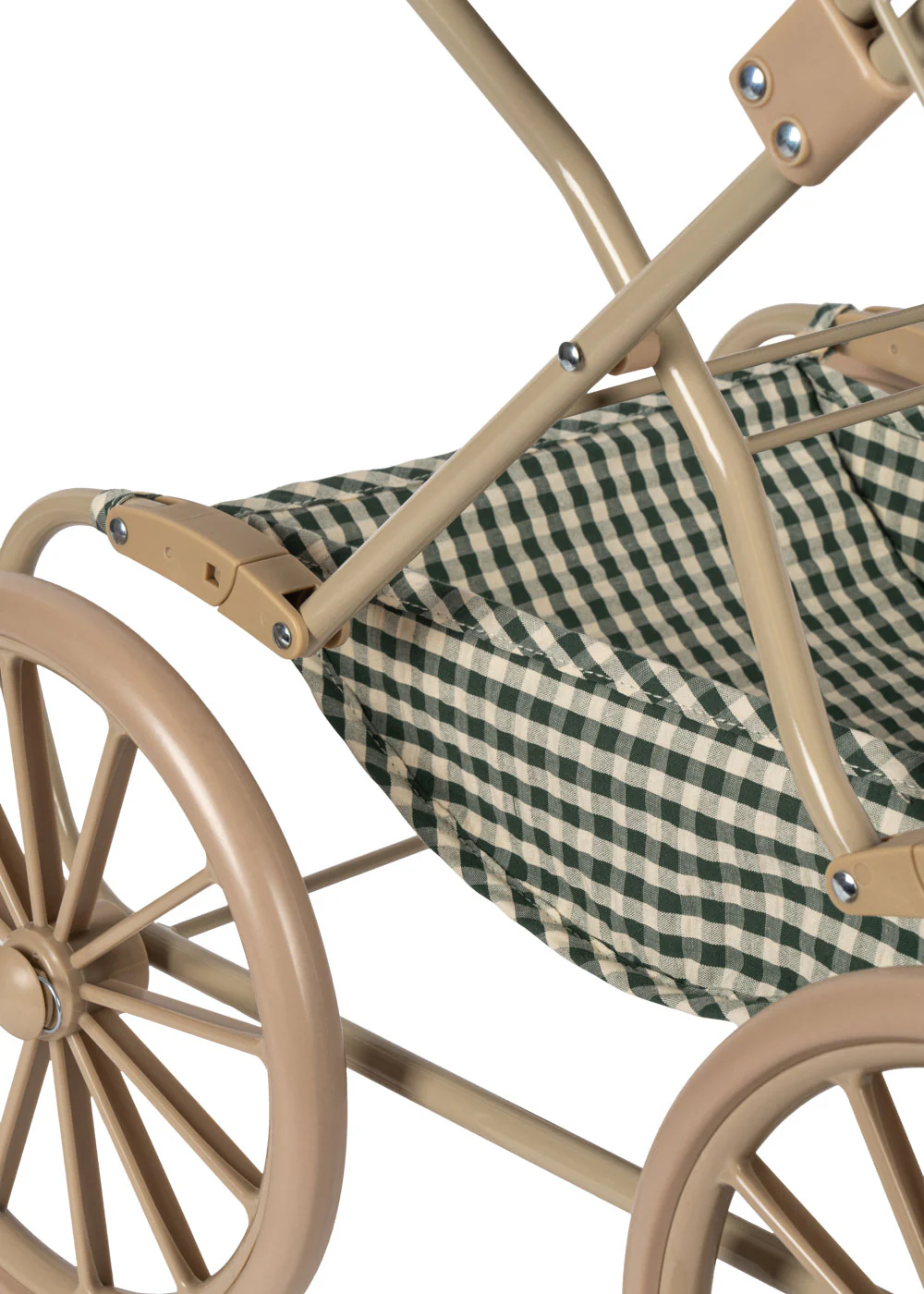 Konges Sløjd Puppenwagen „Smoke Pine Check“