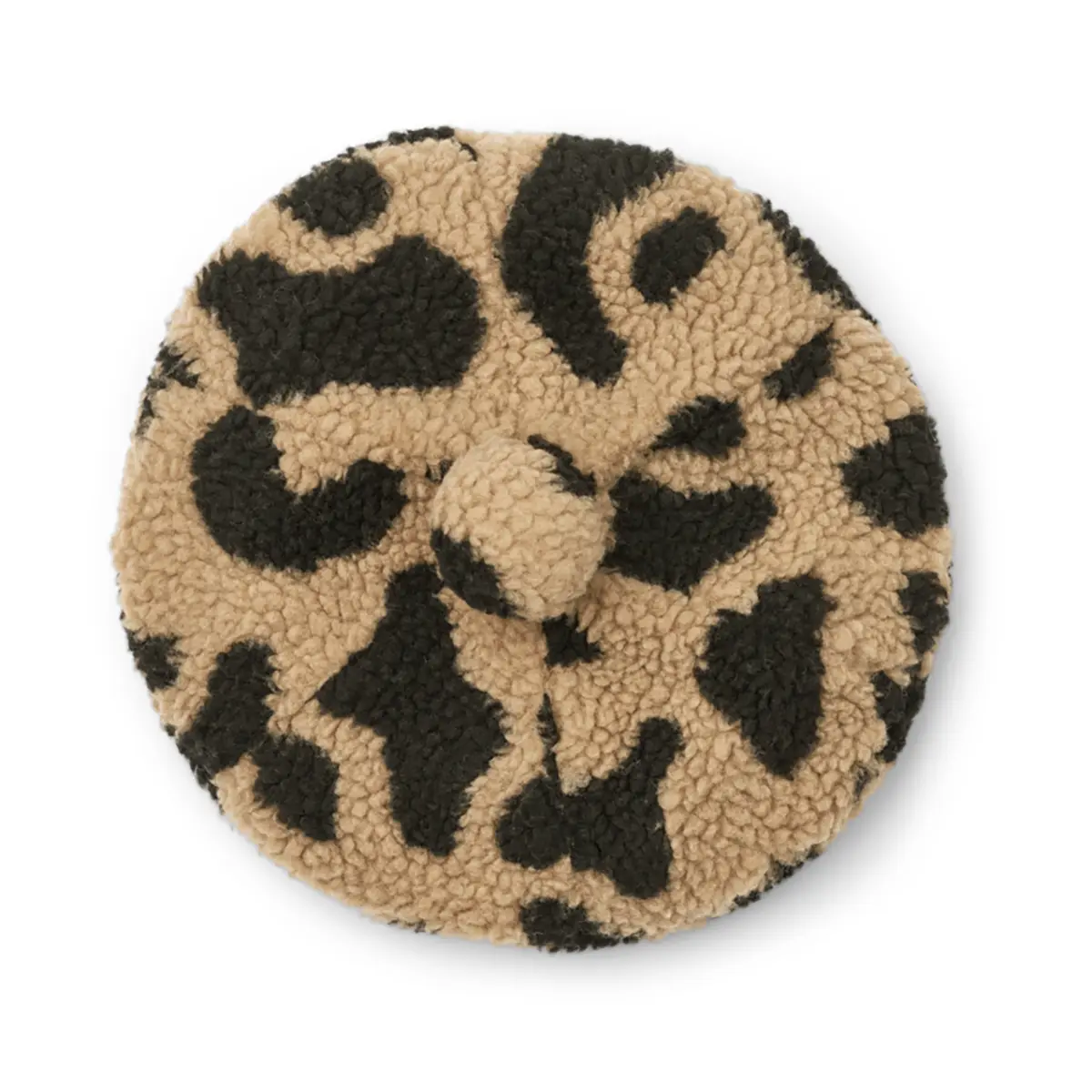 Liewood Kinder-Fleece-Barett Poplar „Mega leo : Oat mix“
