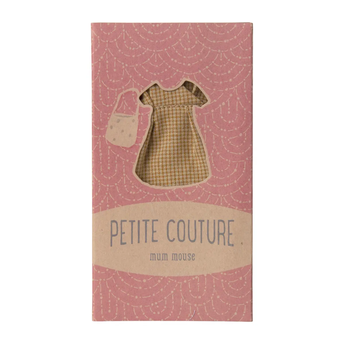 Maileg Puppenkleidungs-Set Kleid und Tasche für Mama Maus – Bild 2