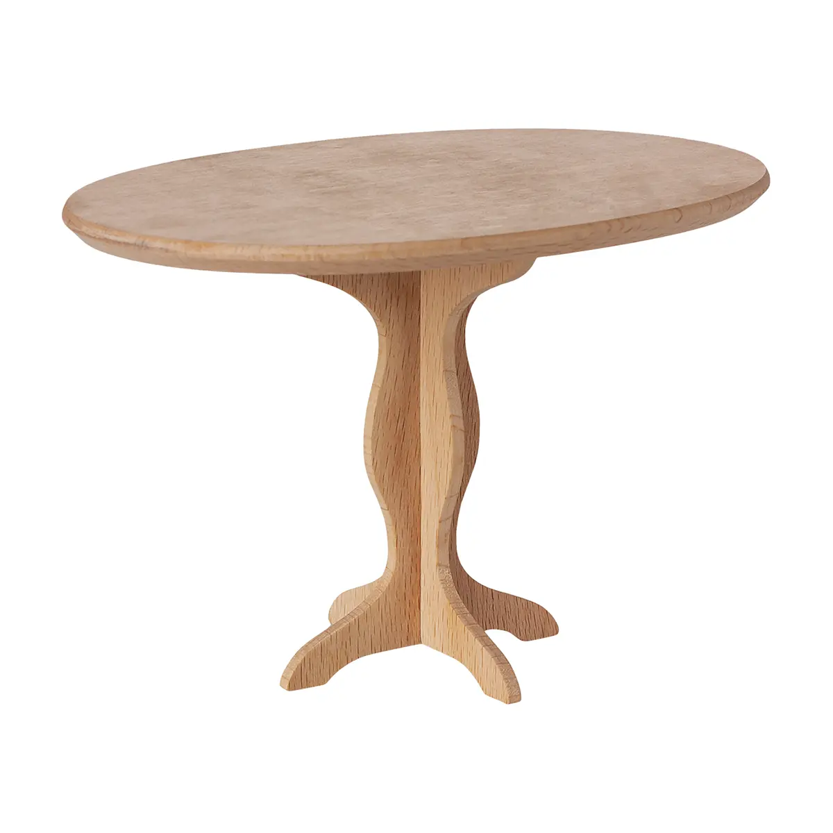 Maileg ovaler Puppenhaus-Tisch „Natur“, Mini