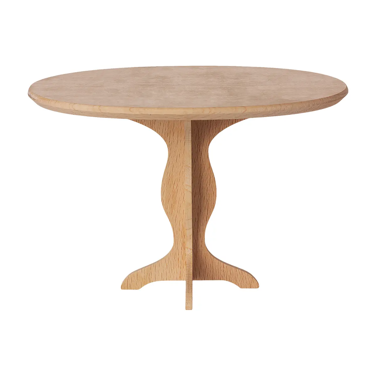Maileg ovaler Puppenhaus-Tisch „Natur“, Mini
