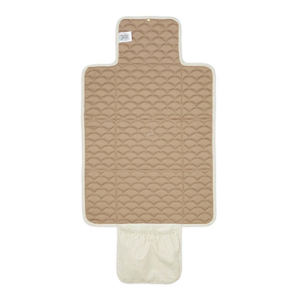 Cam Cam Wickelunterlage „Classic Stripes Camel“ , 70x44cm, OCS