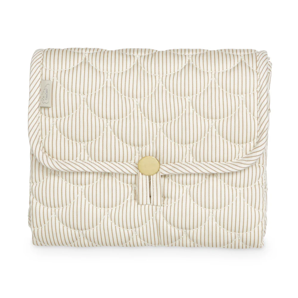 Cam Cam Wickelunterlage „Classic Stripes Camel“ , 70x44cm, OCS