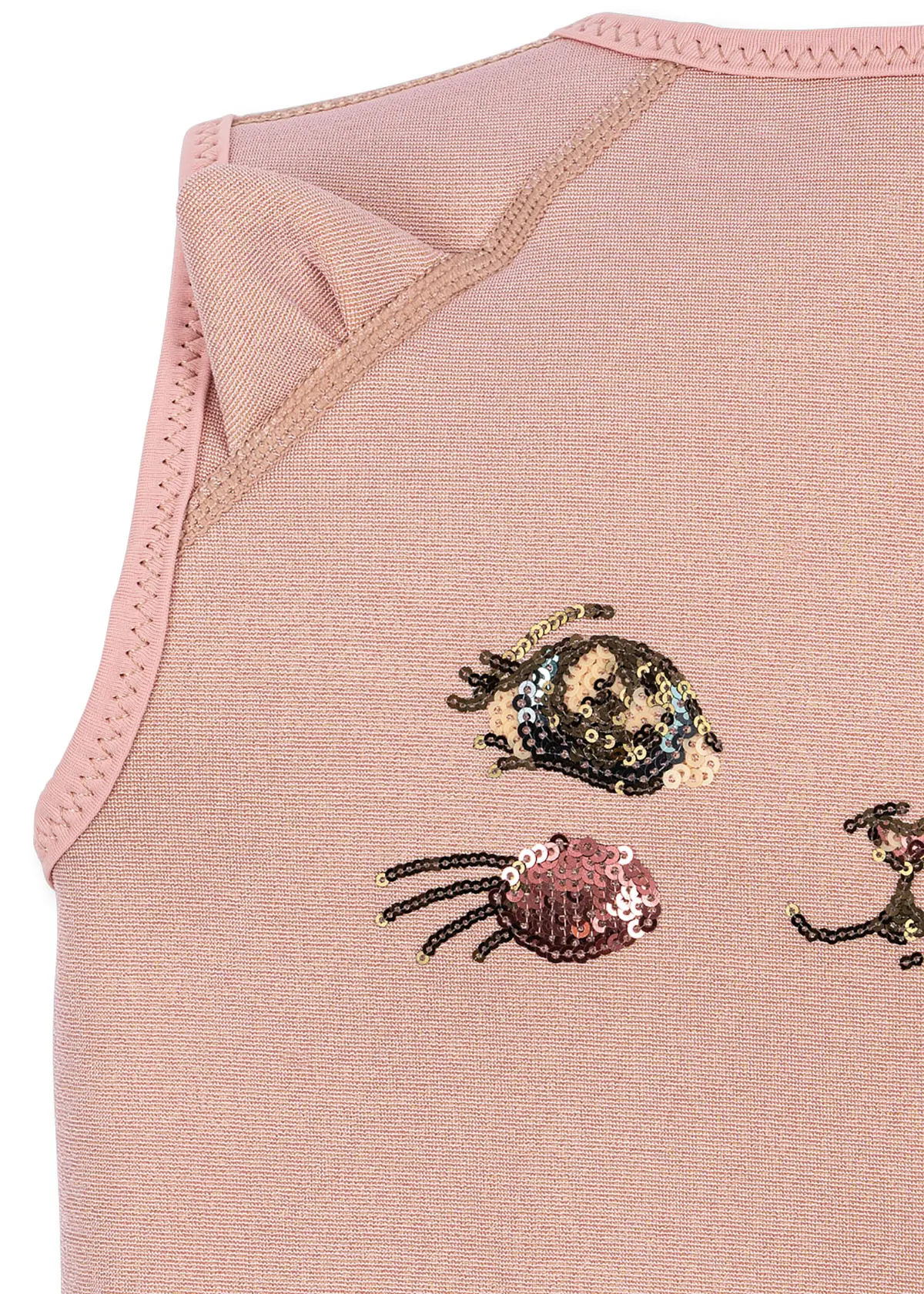 Konges Sløjd Kinder-Schwimmweste Kitty „Powder Pink“, Neopren