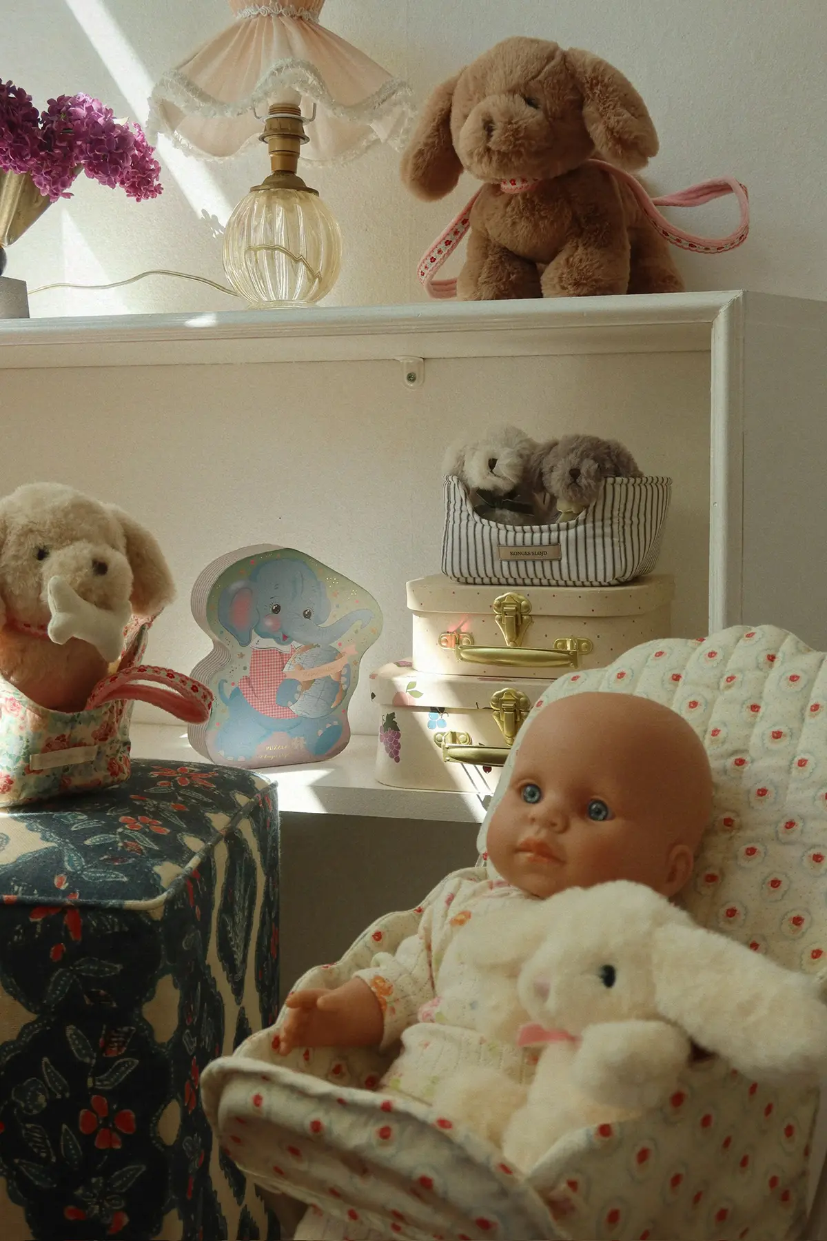 Konges Sløjd Teddy Baby Puppenset „Nonoka“