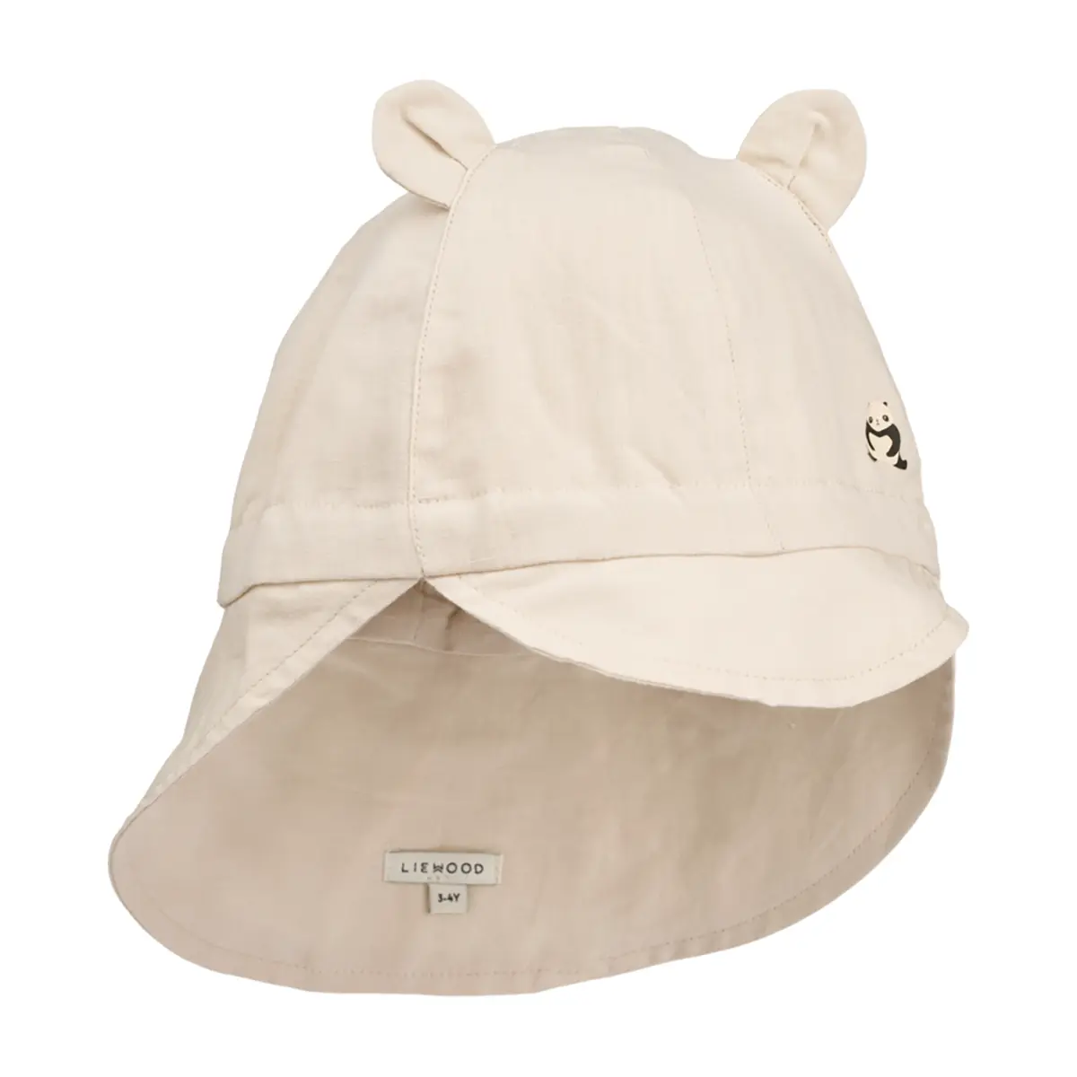 Liewood Sonnenhut Gorm „Panda : Sandy“, Leinen
