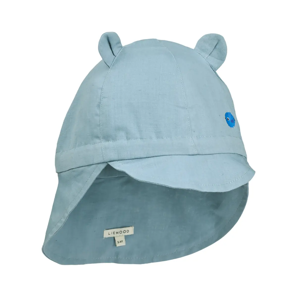 Liewood Sonnenhut Gorm „Pufferfish / Beach blue“