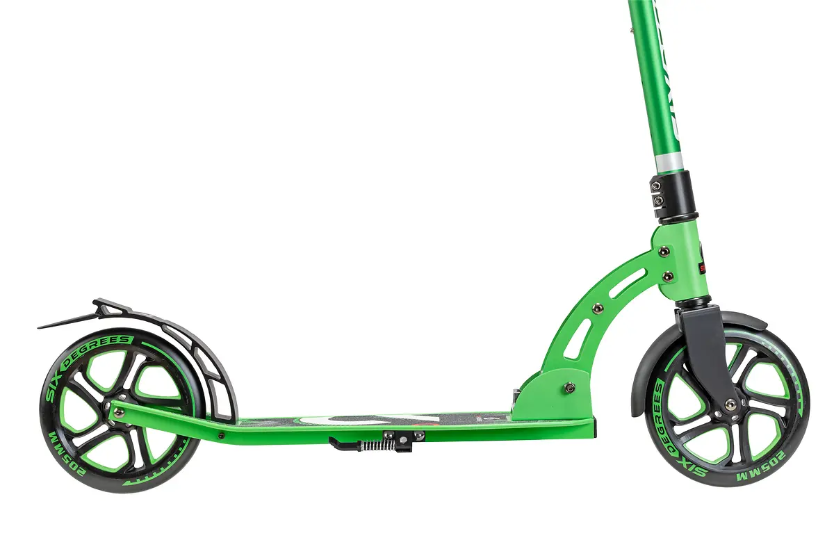 Six Degrees Aluminium Scooter 205 mm - Hellgrün