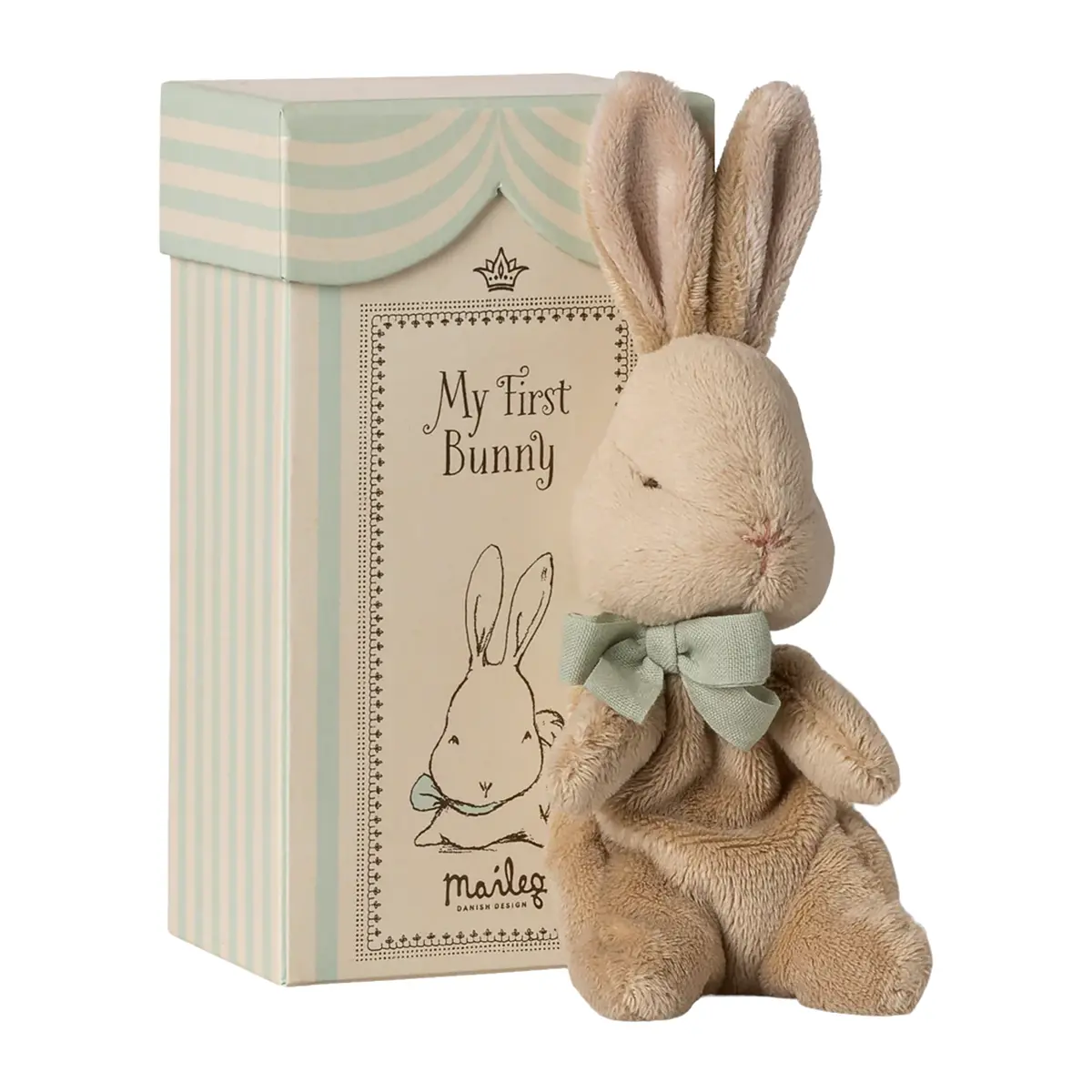 Maileg Stofftier „Mein erster Hase / Mint“