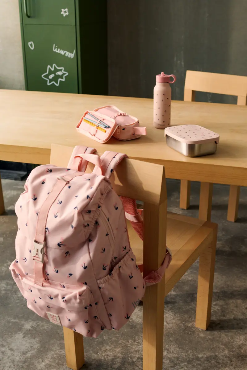 Liewood Schulrucksack Johnny „Cherry heart / Rosey“