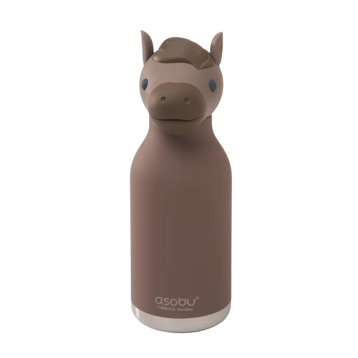 ASOBU Bestie Trinkflasche „Pferd“, 460 ml