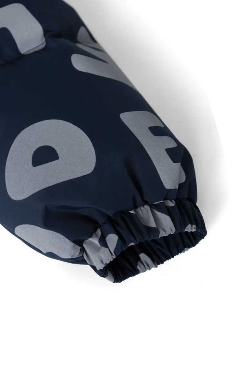 Liewood Daunenjacke Adelina Reflective Down „Letters / Classic navy“