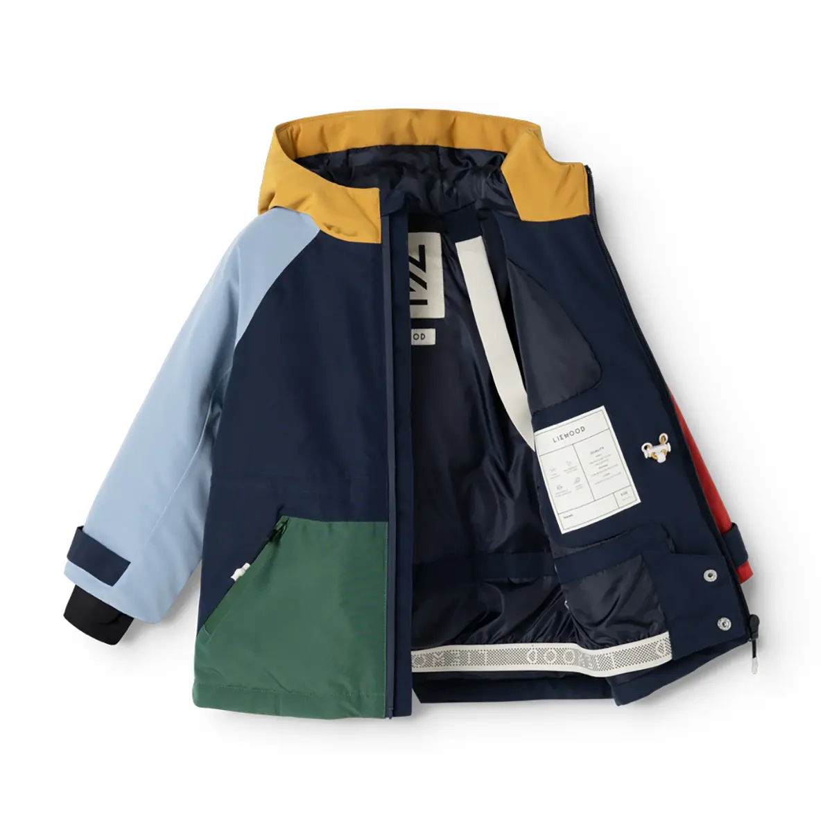 Liewood Schneejacke Kalle „Garden Green Multi Mix“
