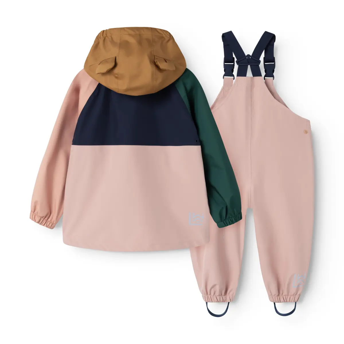Liewood Softshell Regenbekleidungs-Set Manu „Pale tuscany multi mix“