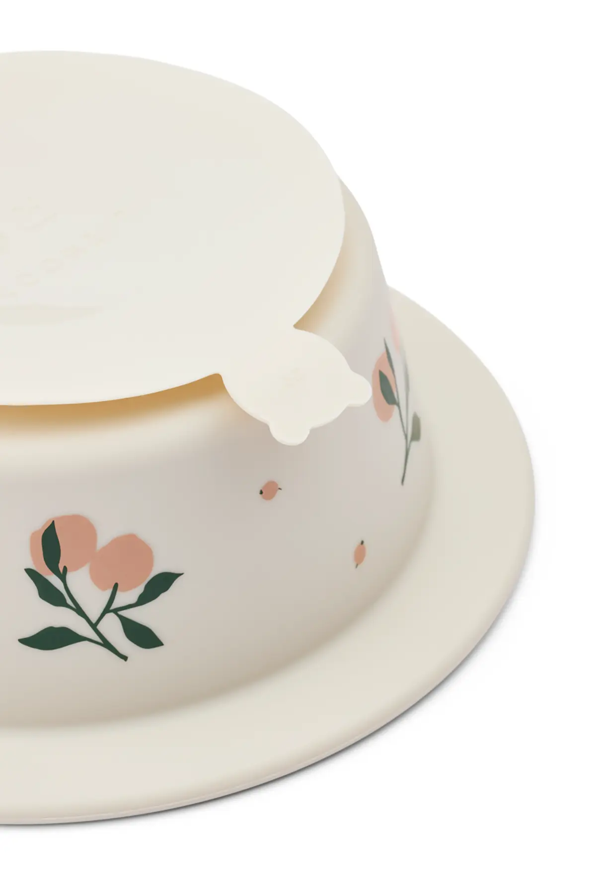 Liewood Peony Babyschüssel mit Saugnapf „Peach / Sea shell“