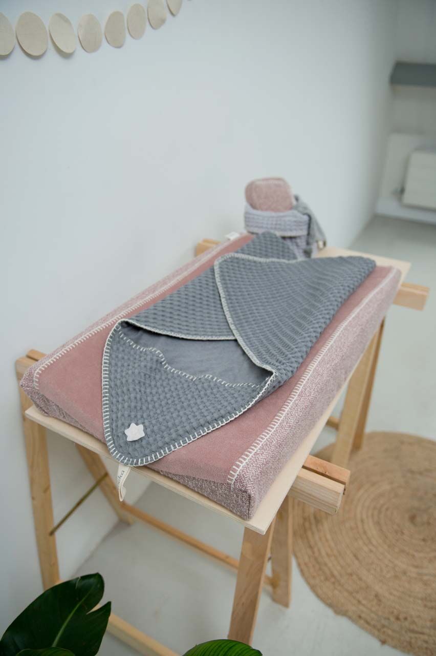 koeka Bezug Vigo old pink für Wickelauflage, 45x73cm Mood 3
