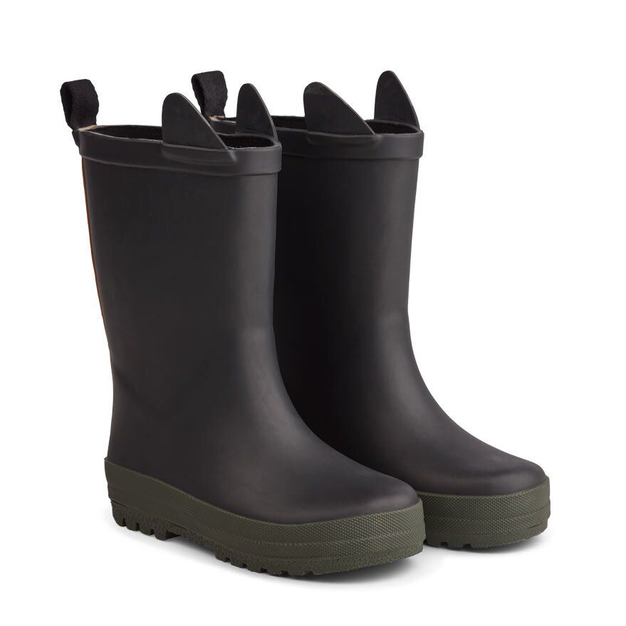 Liewood River Regenstiefel „Black : hunter mix“