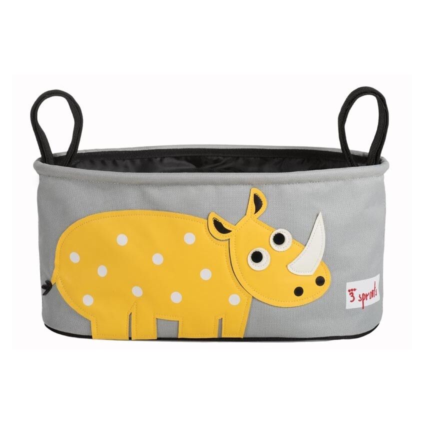 3 sprouts Kinderwagentasche Nashorn