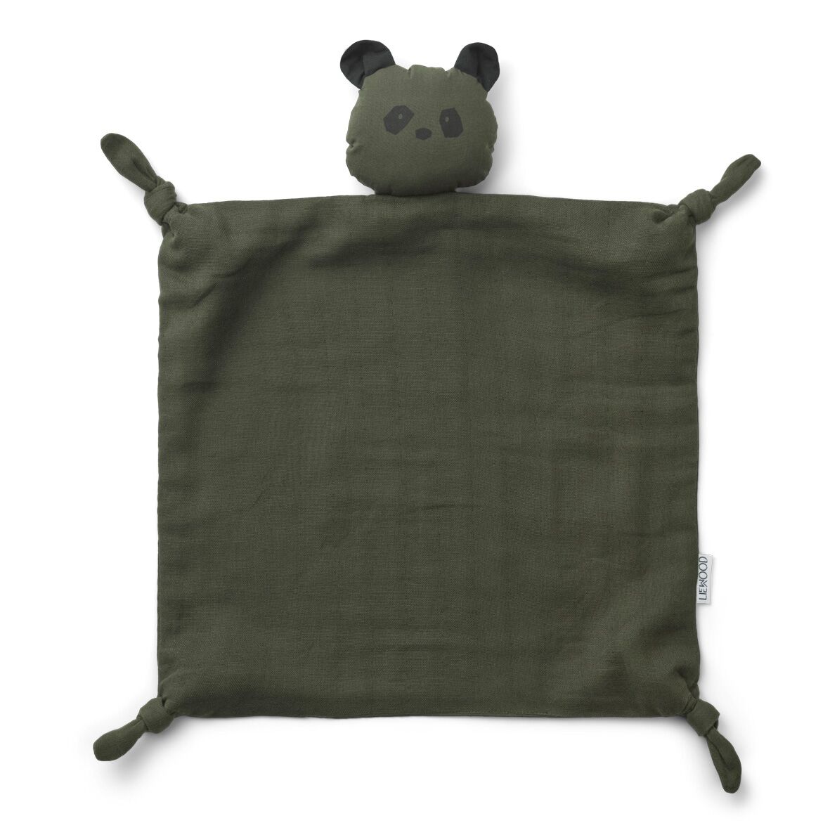 Liewood Agnete Kuscheltuch „Panda hunter green“