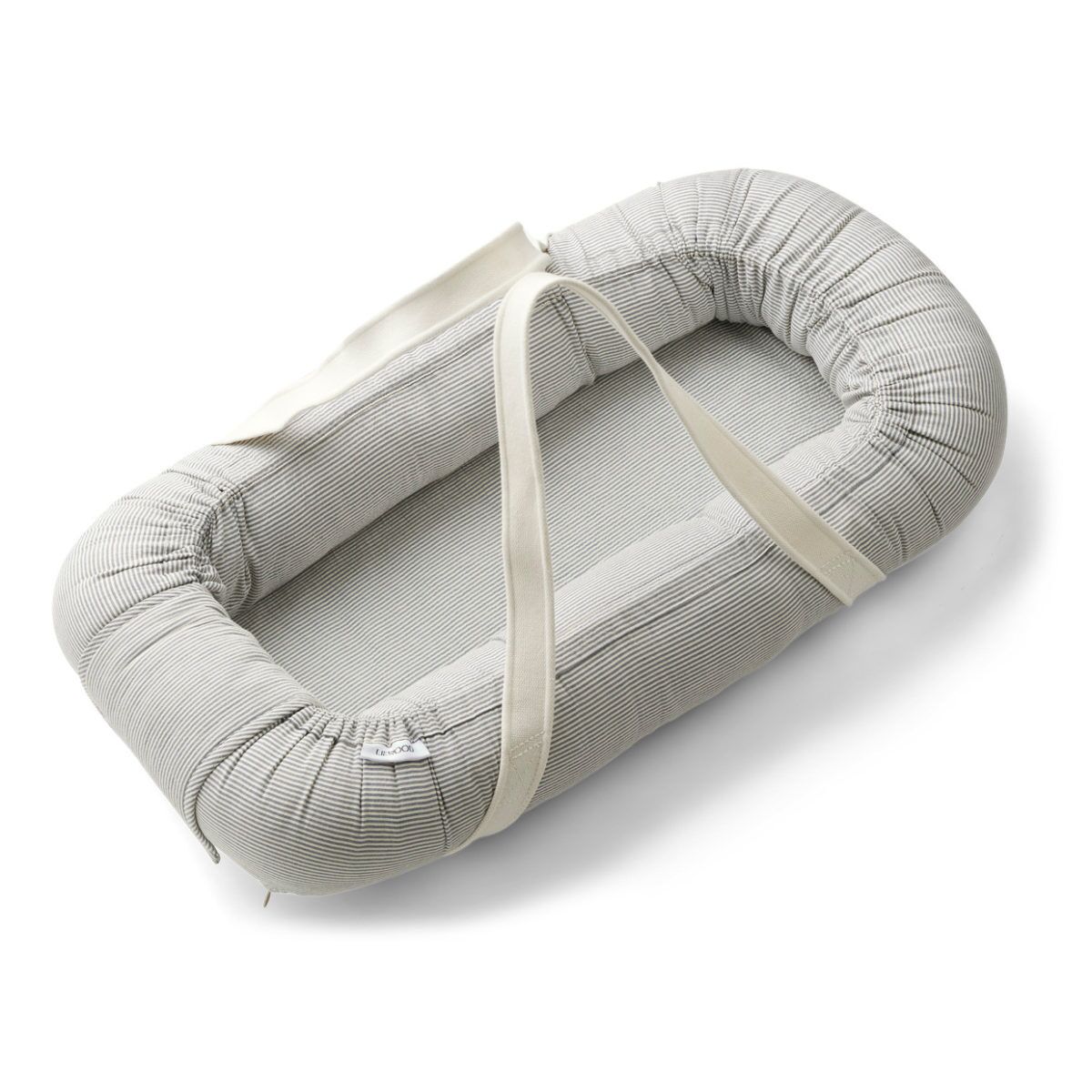 Liewood Gro Babylift : Babynest „Blue wave : creme“ 01