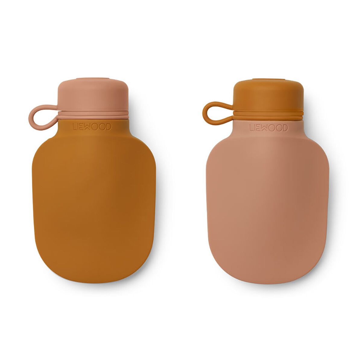 Liewood Silvia Trinkflasche „Mustard : dark rose mix“ 170ml 01