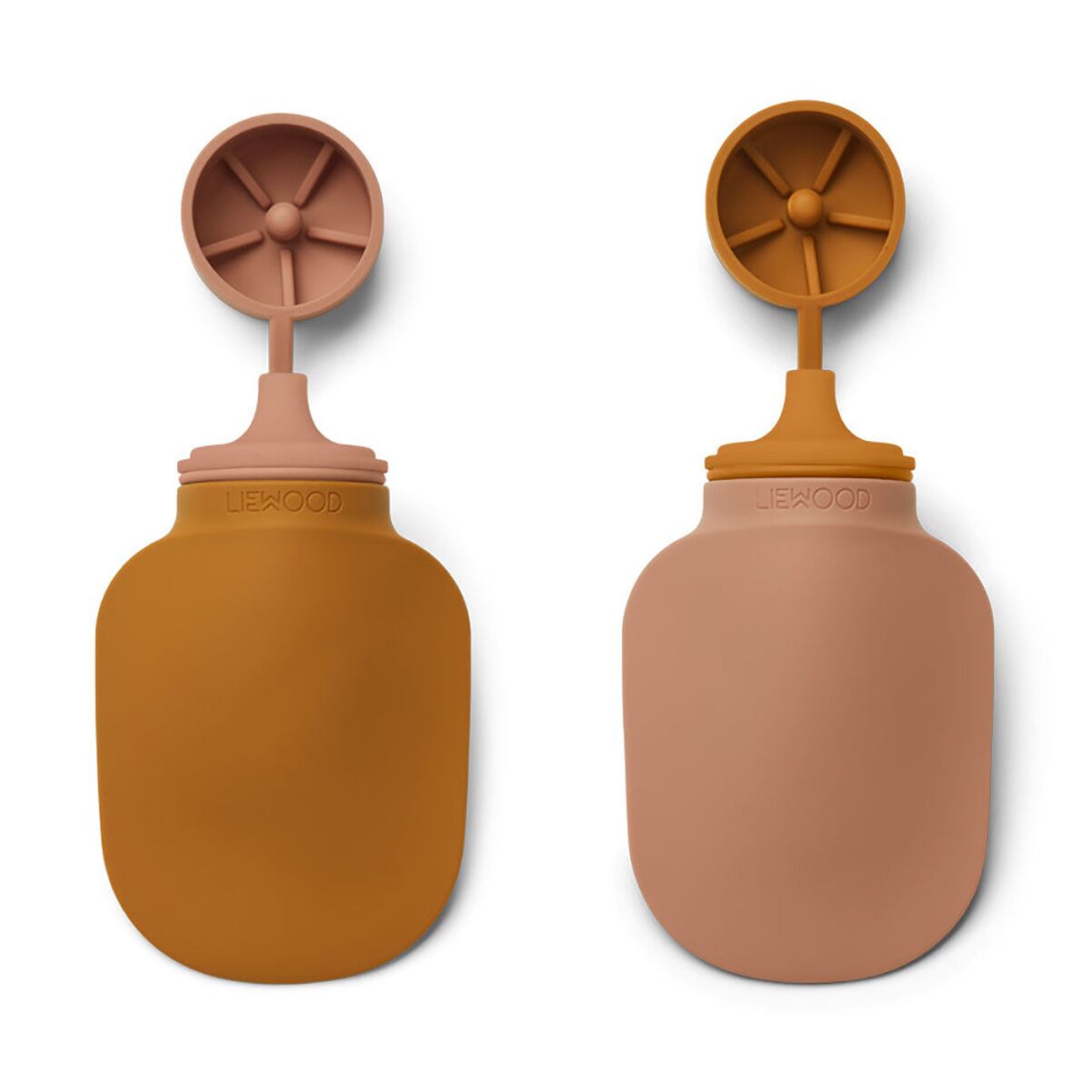 Liewood Silvia Trinkflasche „Mustard : dark rose mix“ 170ml 02