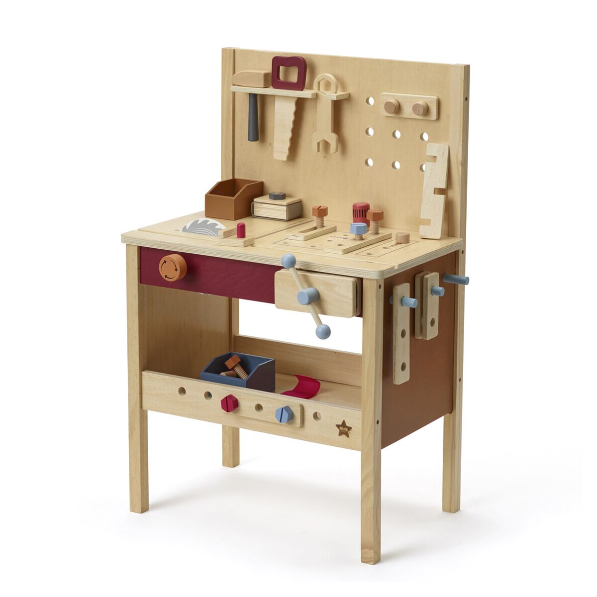 Kids Concept Spielwerkzeugwerkbank aus Holz 01
