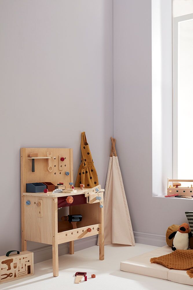 Kids Concept Spielwerkzeugwerkbank aus Holz 05