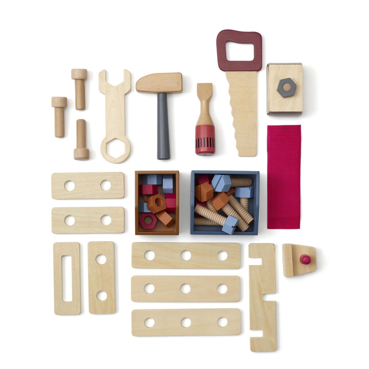 Kids Concept Spielwerkzeugwerkbank aus Holz 08