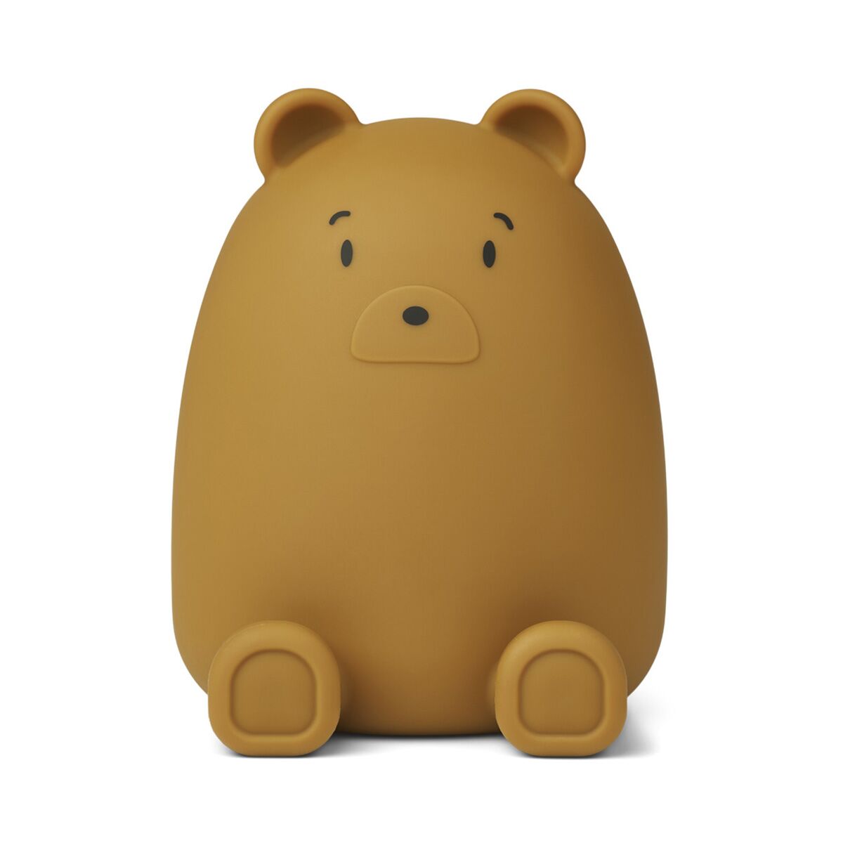 Liewood Palma Spardose „Mr Bear golden caramel“ aus Silikon