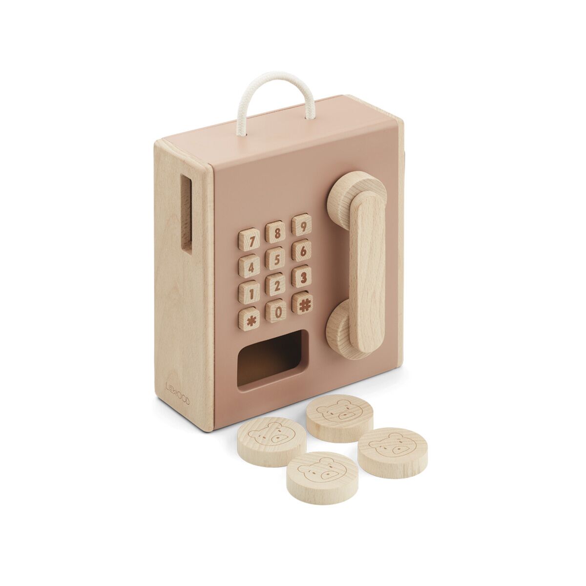 Liewood Spielzeug-Münztelefon Rufus „Tuscany rose multi mix“