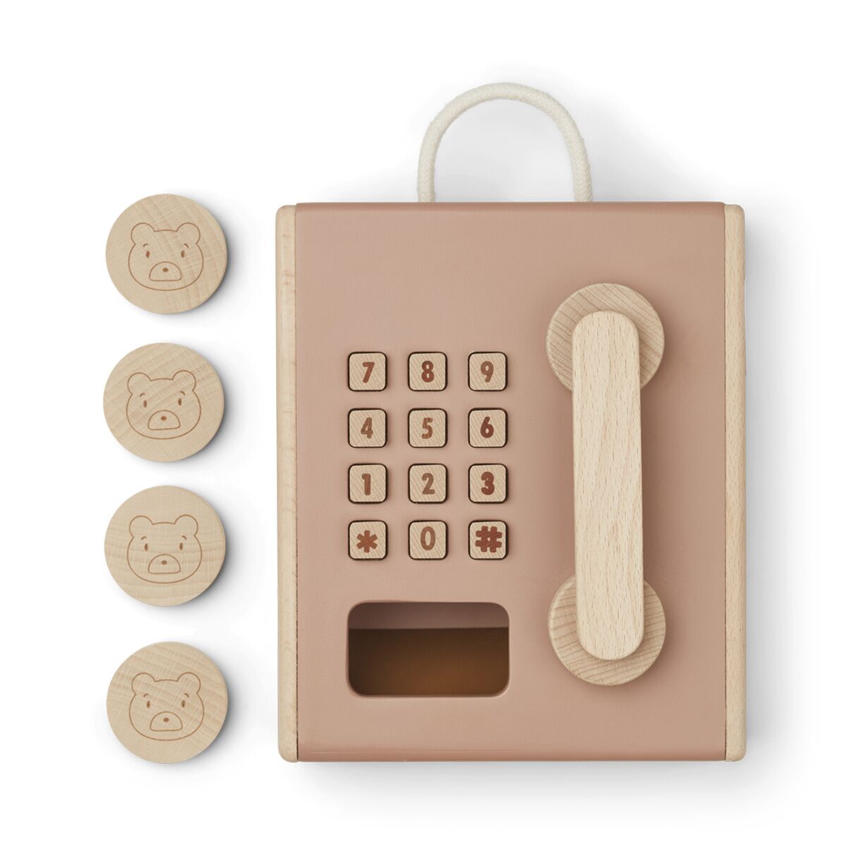Liewood Spielzeug-Münztelefon Rufus „Tuscany rose multi mix“