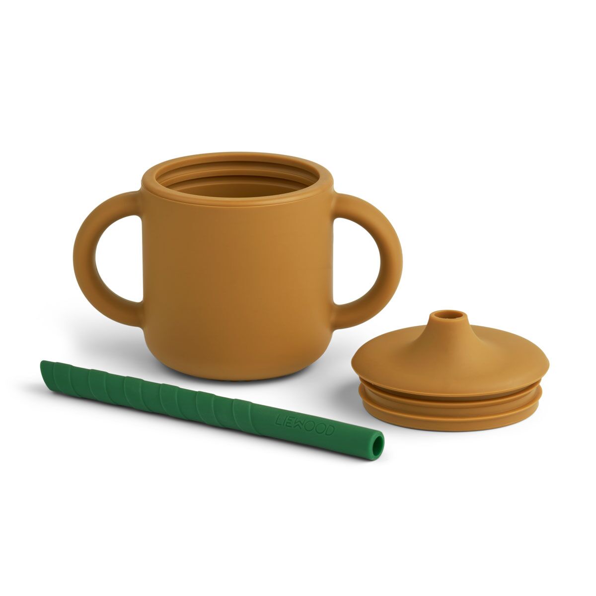 Liewood Cameron Silikon Schnabeltasse „Eden / Golden caramel mix“